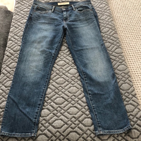 Gap Real Straight 29 short/ ankle/ crop 99 % cotton 1% spandex/ elastane - Picture 2 of 11